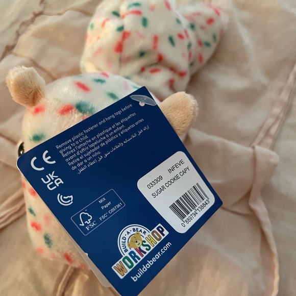 Build-A-Bear Mini Beans® Cookiebara Stuffed Animal - Picture 4 of 6